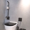 Frost armstøtte - opklappelig, Poleret Kobber