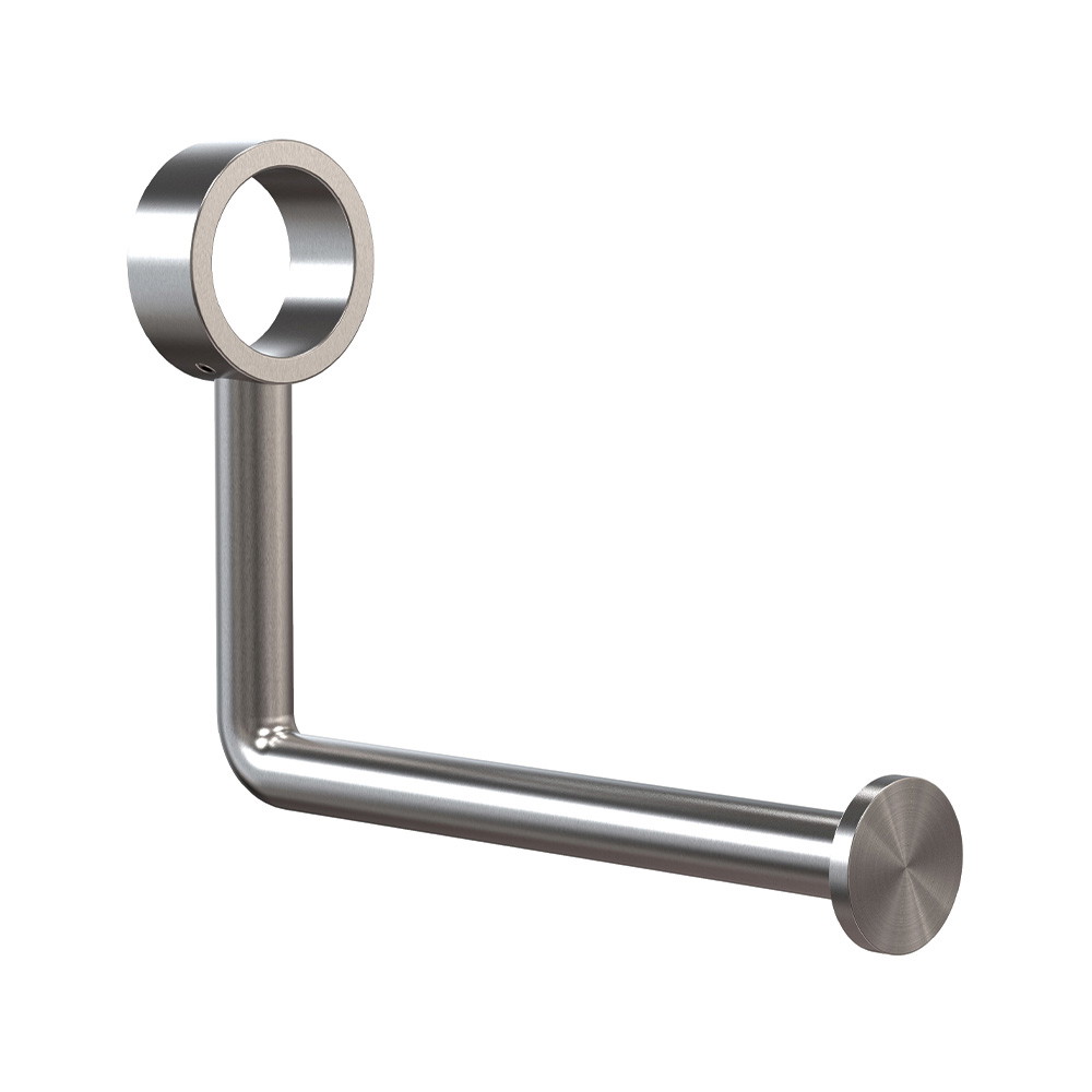 Frost toiletrulleholder 7 - t/armstøtte, Børstet