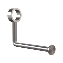 Frost toiletrulleholder 7 - t/armstøtte, Børstet
