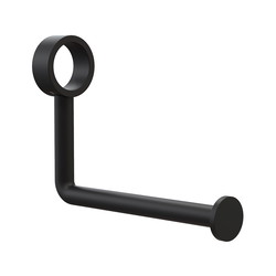 Frost toiletrulleholder 7 - t/armstøtte, Mat Sort