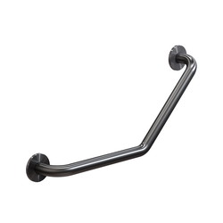 Frost håndgreb 1 - buet, Børstet sort