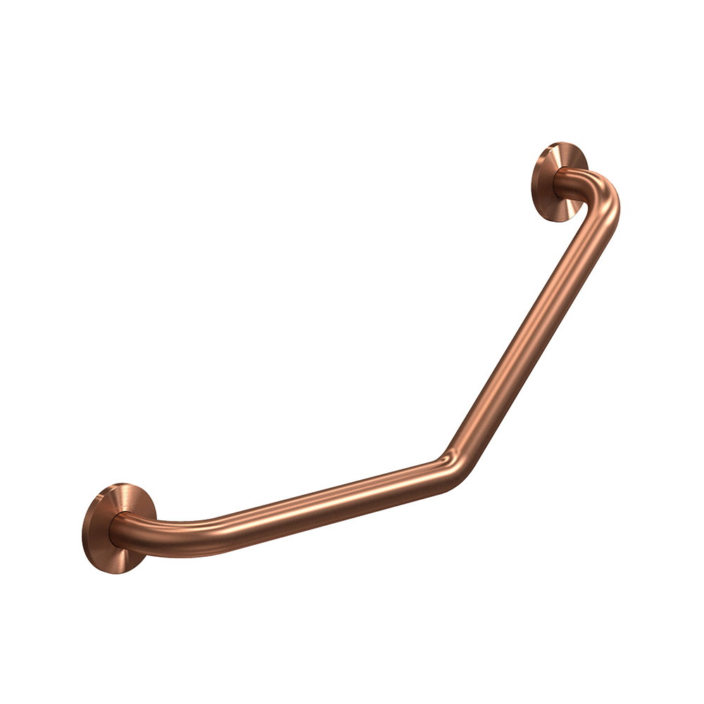 Frost håndgreb 1 - buet, Børstet kobber