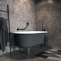 Frost håndgreb 1 - buet, Poleret Guld