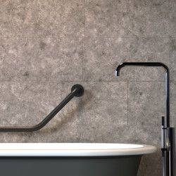 Frost håndgreb 1 - buet, Mat Hvid