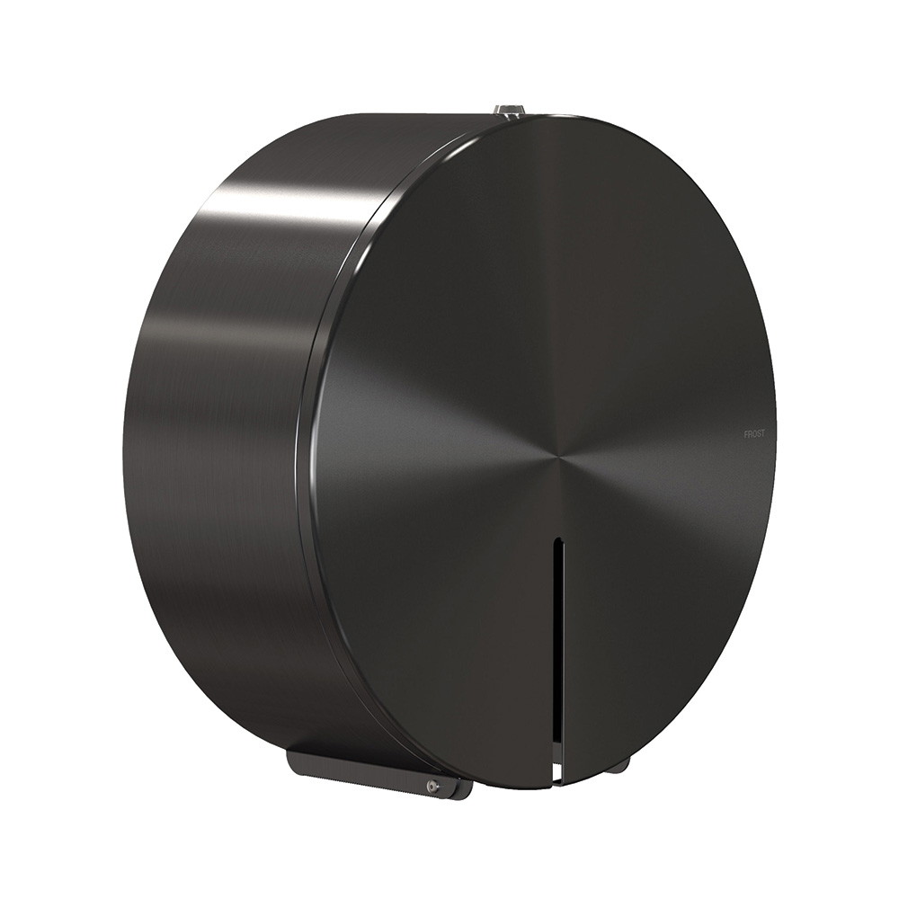 Frost toiletrulleholder 9 - t/store ruller, Børstet sort