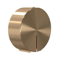 Frost toiletrulleholder 9 - t/store ruller, Børstet guld