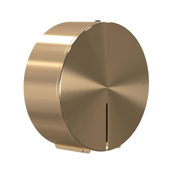 Frost toiletrulleholder 9 - t/store ruller, Børstet guld