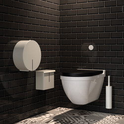 Frost toiletrulleholder 9 - t/store ruller, Poleret Guld