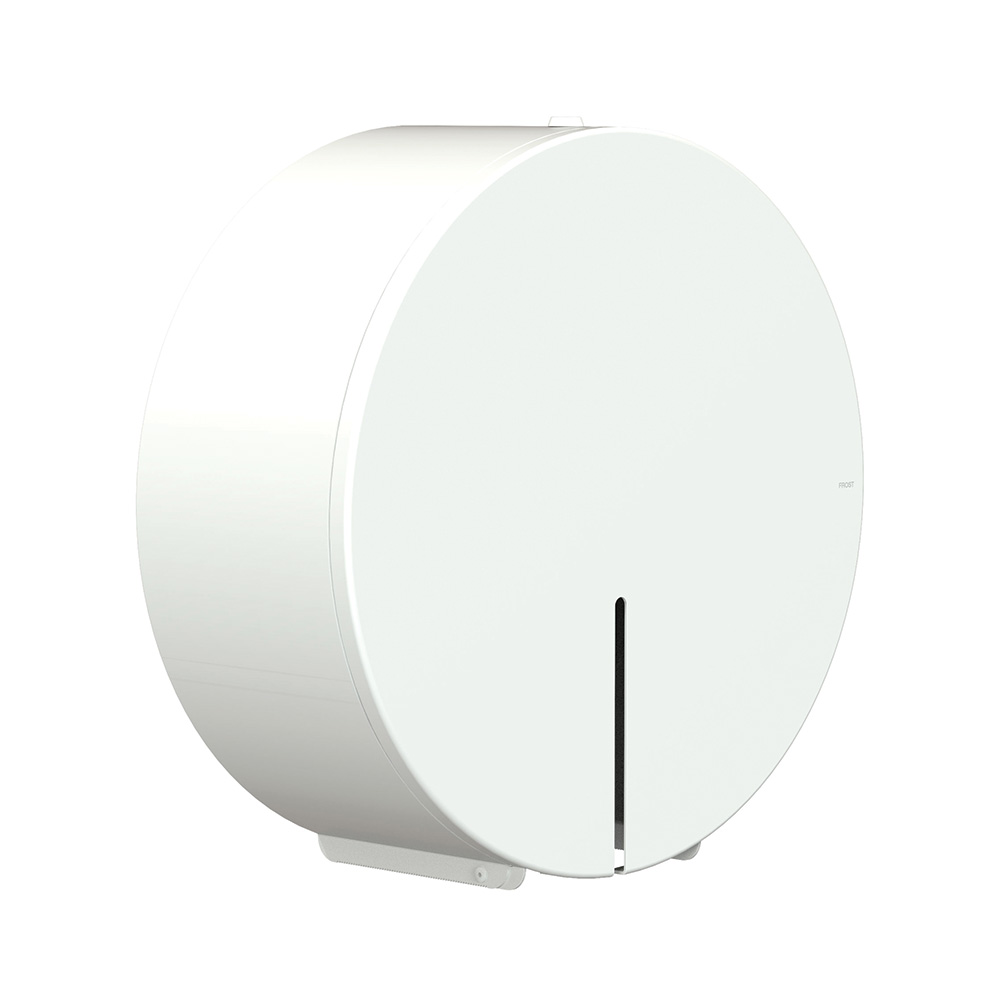 Frost toiletrulleholder 9 - t/store ruller, Mat Hvid