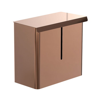 Frost hygiejnespand - t/vægmontering - 3l, Poleret Kobber