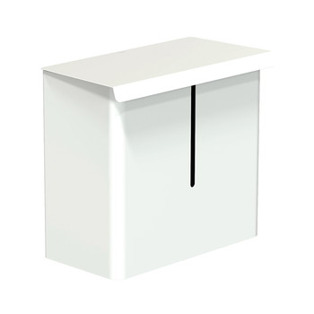 Frost hygiejnespand - t/vægmontering - 3l, Mat Hvid