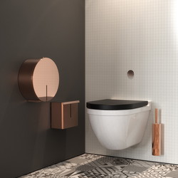 Frost hygiejnespand - t/vægmontering - 3l, Børstet