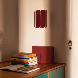 HAY Arcs Wall Sconce væglampe, auburn red