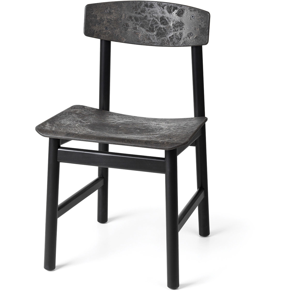 Mater Conscious BM3162 spisebordsstol, sort bøg coffee black