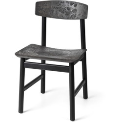 Mater Conscious BM3162 spisebordsstol, sort bøg coffee black