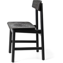 Mater Conscious BM3162 spisebordsstol, sort bøg coffee black