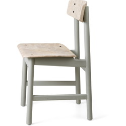 Mater Conscious BM3162 spisebordsstol, grå bøg