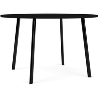 Montana Moser cafebord, Ø120 cm, Sort/Sort