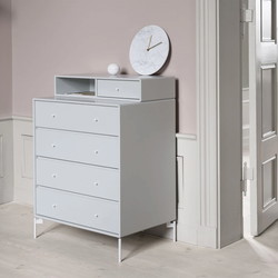 Montana Selection KEEP Kommode m. 3 cm sokkel, 69,6x46,8x85,2, Nordic, MDF