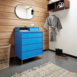 Montana Selection KEEP Kommode m. 3 cm sokkel, 69,6x46,8x85,2, Nordic, MDF