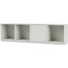 Montana Selection LINE skænk m. 3 cm sokkel, 139,2x30x38,4, Nordic, MDF