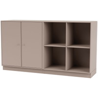 Montana Selection PAIR skænk m. 7 cm sokkel, 139,2x38x76,6, Mushroom, MDF