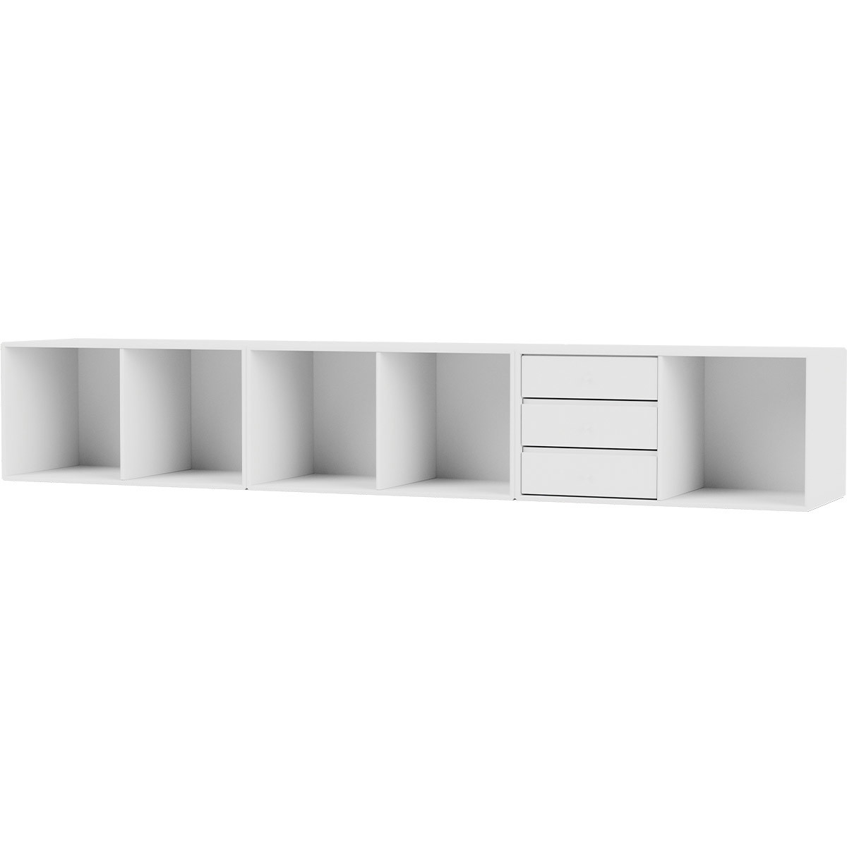 Montana Selection REST bænk, 208,8x38x35,4, NewWhite, MDF