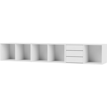 Montana Selection REST bænk, 208,8x38x35,4, NewWhite, MDF