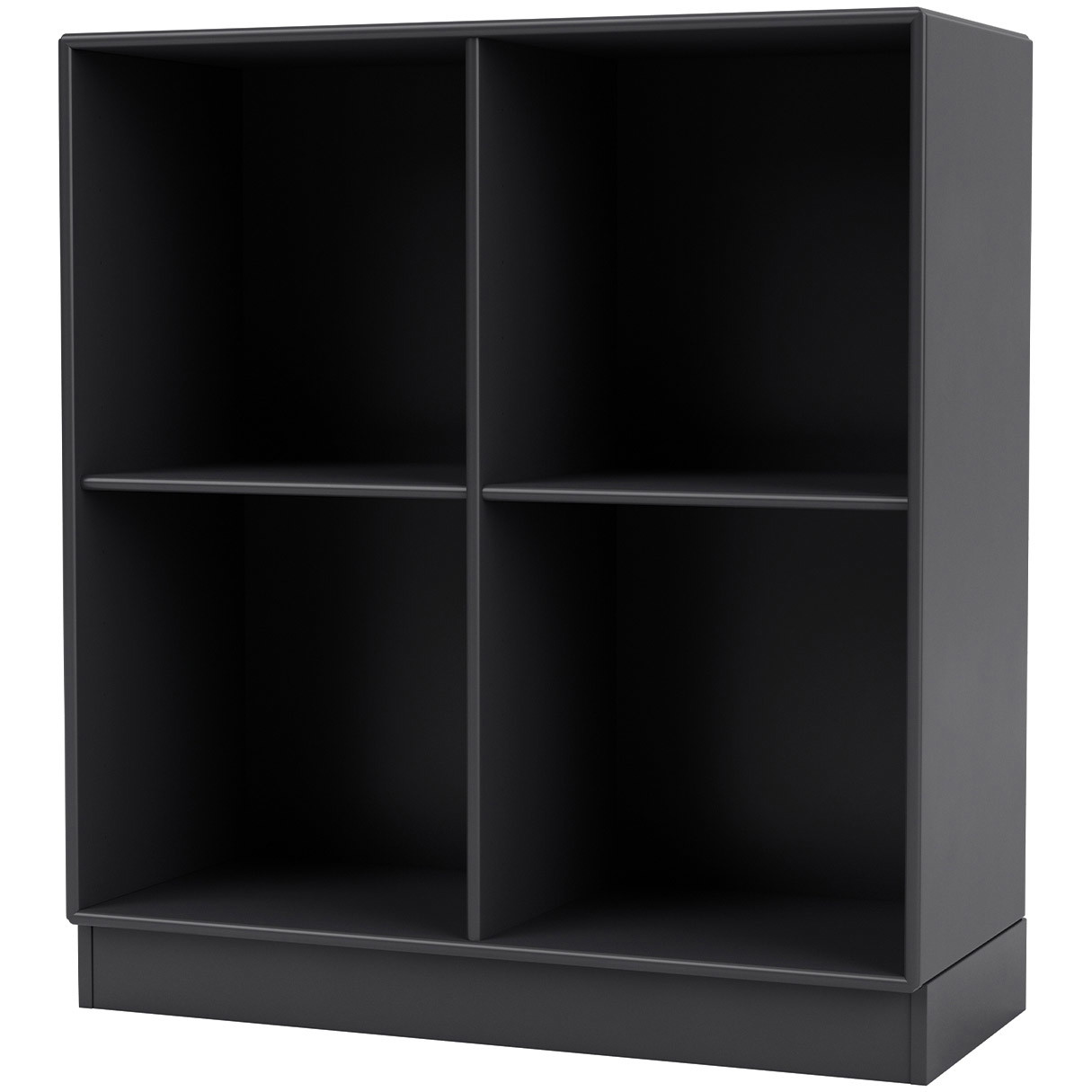 Montana Selection SHOW reol m. 7 cm sokkel, 69,6x30x76,6, Anthracite, MDF