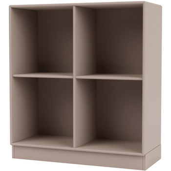 Montana Selection SHOW reol m. 7 cm sokkel, 69,6x30x76,6, Mushroom, MDF