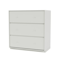 Montana Selection CARRY kommode m. 3 cm sokkel, 69,6x38x72,6, Nordic, MDF