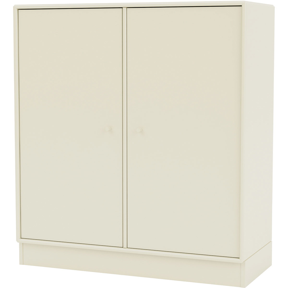 Montana Selection COVER skab m. 7 cm sokkel, 69,6x30x76,6, Vanilla, MDF