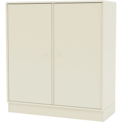 Montana Selection COVER skab m. 7 cm sokkel, 69,6x30x76,6, Vanilla, MDF