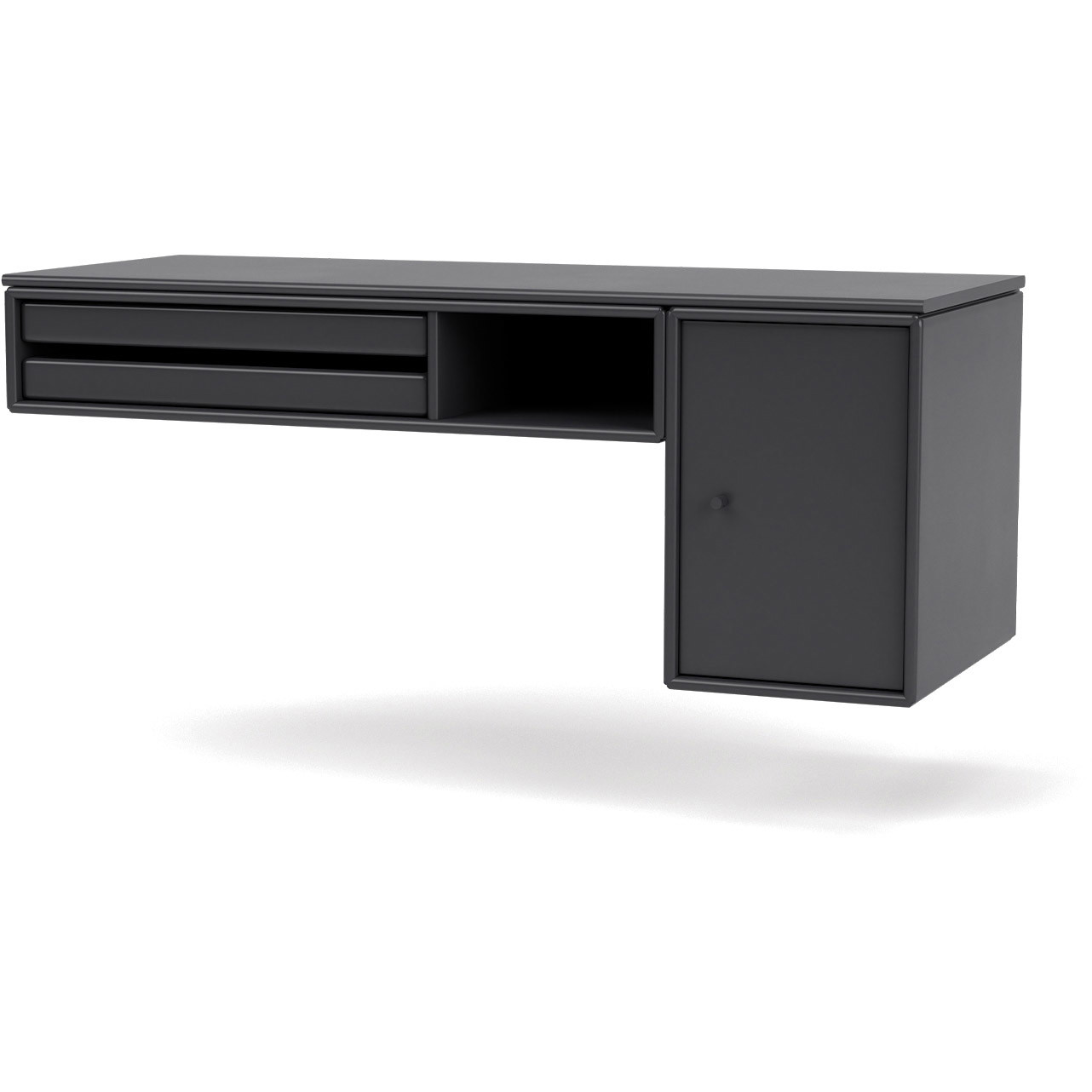 Montana Selection BUREAU arbejdsbord, 93,7x38x36,6, Anthracite, MDF