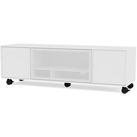 Montana Selection OCTAVE III reol med hjul, 138x38x35,4, NewWhite, MDF