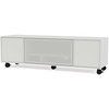 Montana Selection OCTAVE III reol med hjul, 138x38x35,4, Nordic, MDF