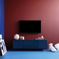 Montana Selection OCTAVE III reol med hjul, 138x38x35,4, Vanilla, MDF
