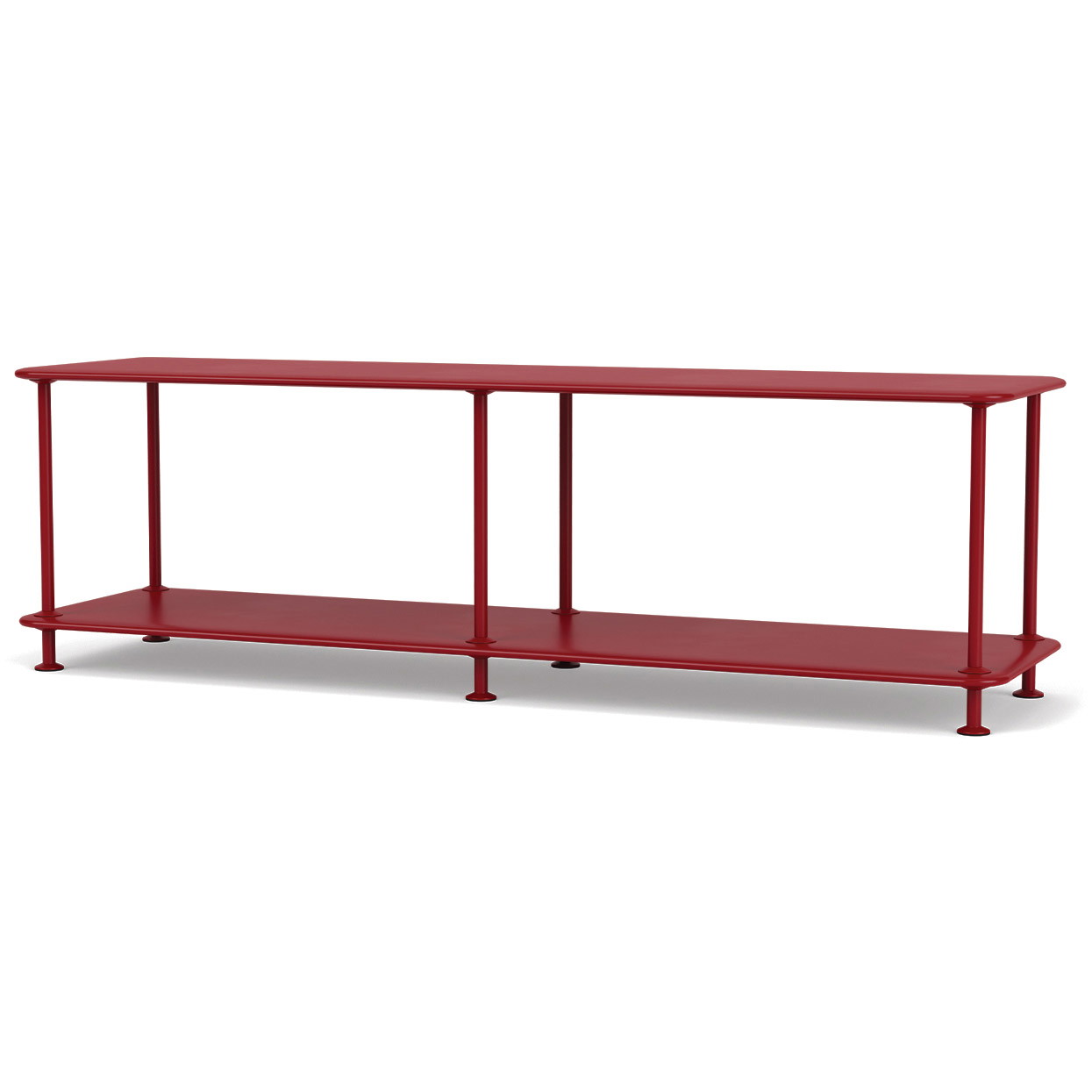 Montana Free 110000 reol, 138,4x38x41,7, Beetroot, MDF