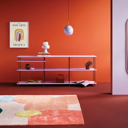 Montana Free 222100 reol, 203,4x38x75,8, Fjord, MDF