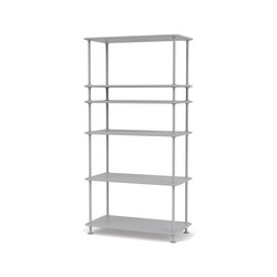 Montana Free 400100 reol, 73,4x38x144, Fjord, MDF