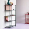 Montana Free 400100 reol, 73,4x38x144, Fjord, MDF