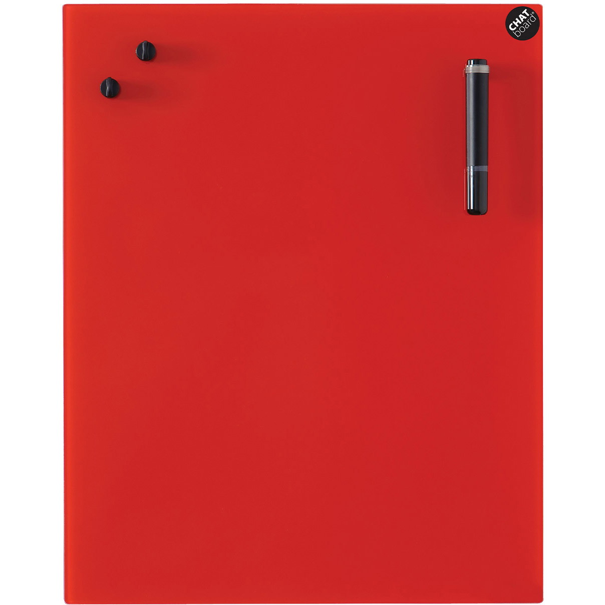 Chat Board Classic, 100x100 cm, Red