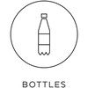 TreCe Birdie symbol, bottles, antracit