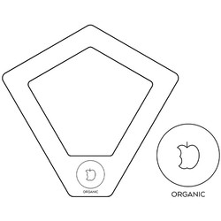 TreCe Kite mini lock låg, organic, antracit