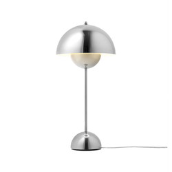 &Tradition Flowerpot VP3 bordlampe, poleret rustfrit stål