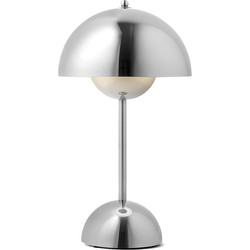 &Tradition Flowerpot VP9 bordlampe, chrome