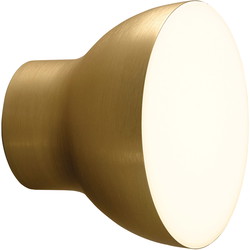 &Tradition Passepartout JH11 væg- loftlampe, guld