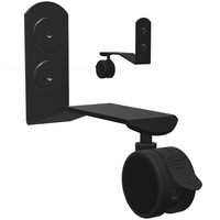 Götessons fodsæt m. hjul til A30 Gulvskærm sort