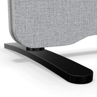 Lintex T-fod arc til edge gulvskærme sort