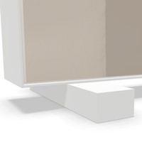 Lintex Unit fødder perlehvid